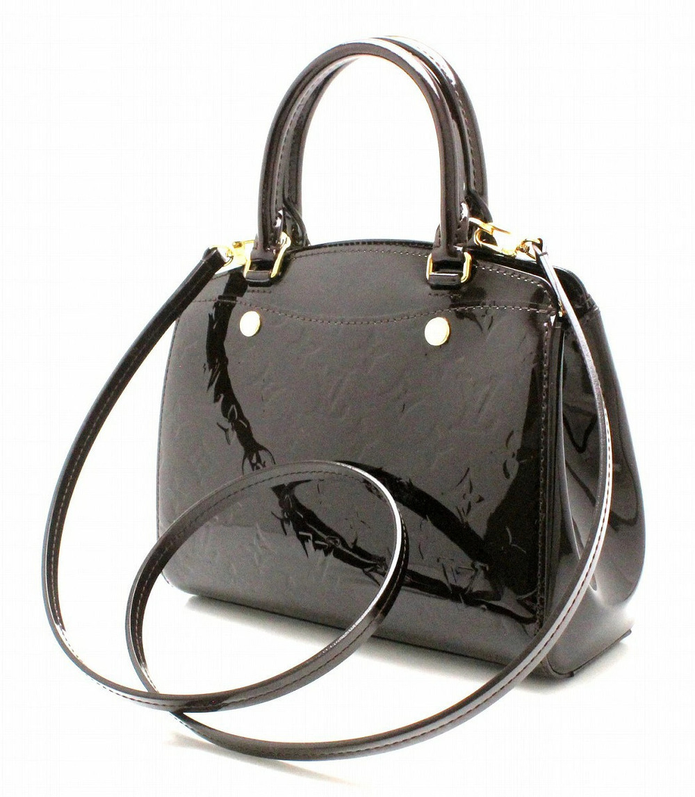 Louis Vuitton Blair Monogram Amarante Handbag Shoulder Bag Vernis Purple